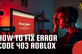 how to fix Error Code 403 Roblox
