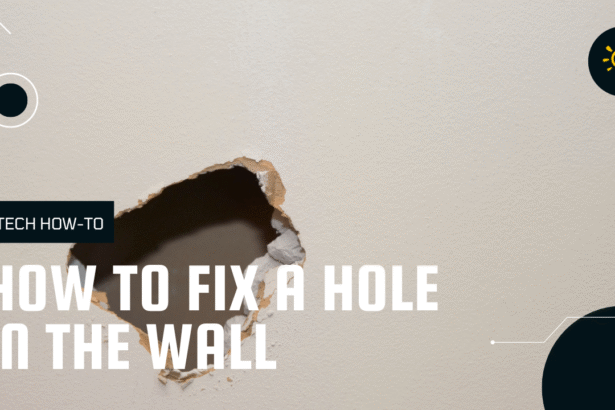How To Fix A Hole In The Wall