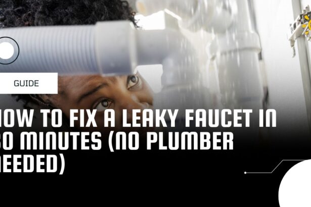 How to Fix a Leaky Faucet