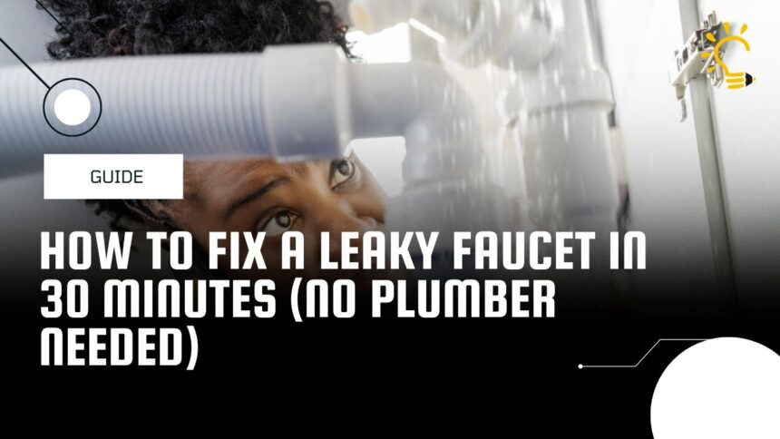 How to Fix a Leaky Faucet
