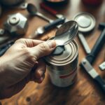 how to open a can without a can opener